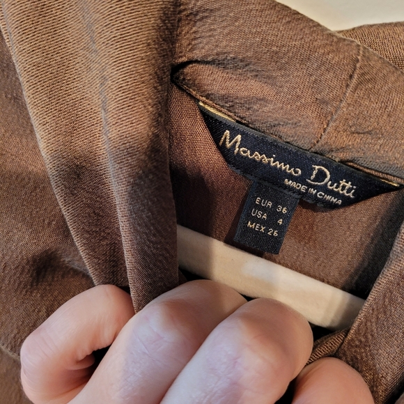 Massimo dutti top silk 💯 - Picture 3 of 6